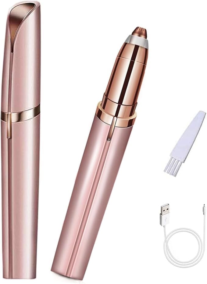 Tondeuse à sourcils pour femmes : épilateur électrique indolore et portable pour un regard impeccable