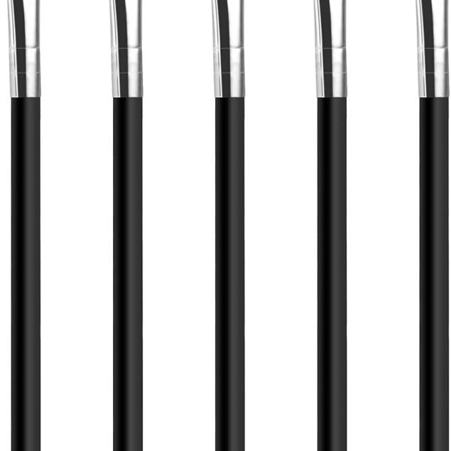 Ensemble de pinceaux à sourcils et eyeliner : 5 pièces professionnelles pour un maquillage des yeux impeccable