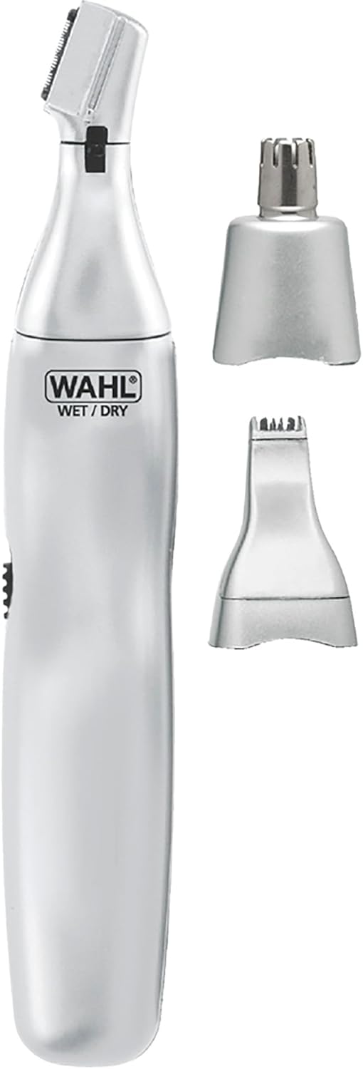 Wahl : tondeuse nez-oreilles 3 en 1 pour hommes, pour une hygiène parfaite et un rasage précis – Image 2