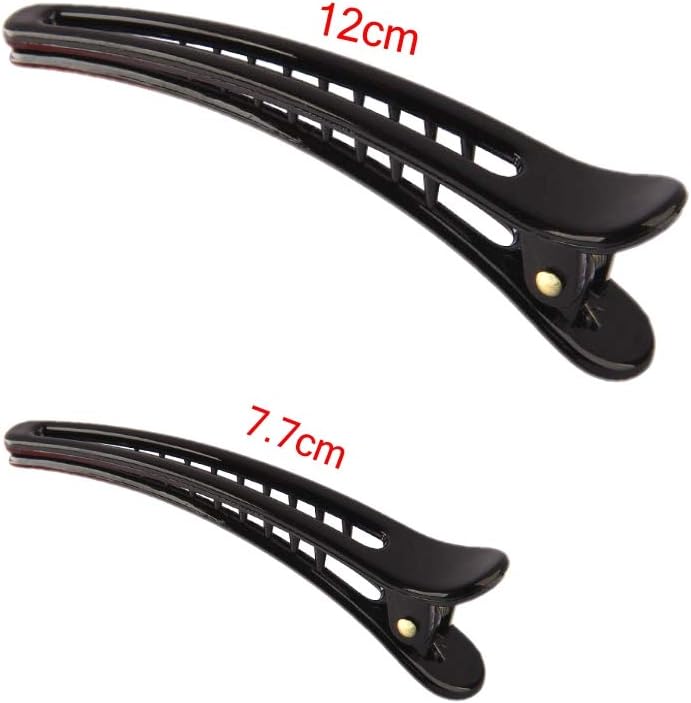 Ensemble de peignes antistatiques pour coiffeurs professionnels : 10 peignes et 4 pinces pour un coiffage parfait – Image 4