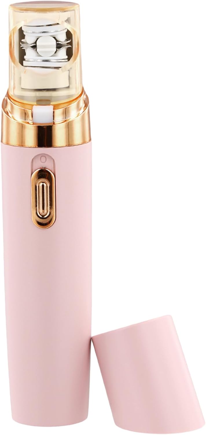 Épilateur électrique rose pour femme : douceur et efficacité pour des jambes et un visage parfaitement lisses