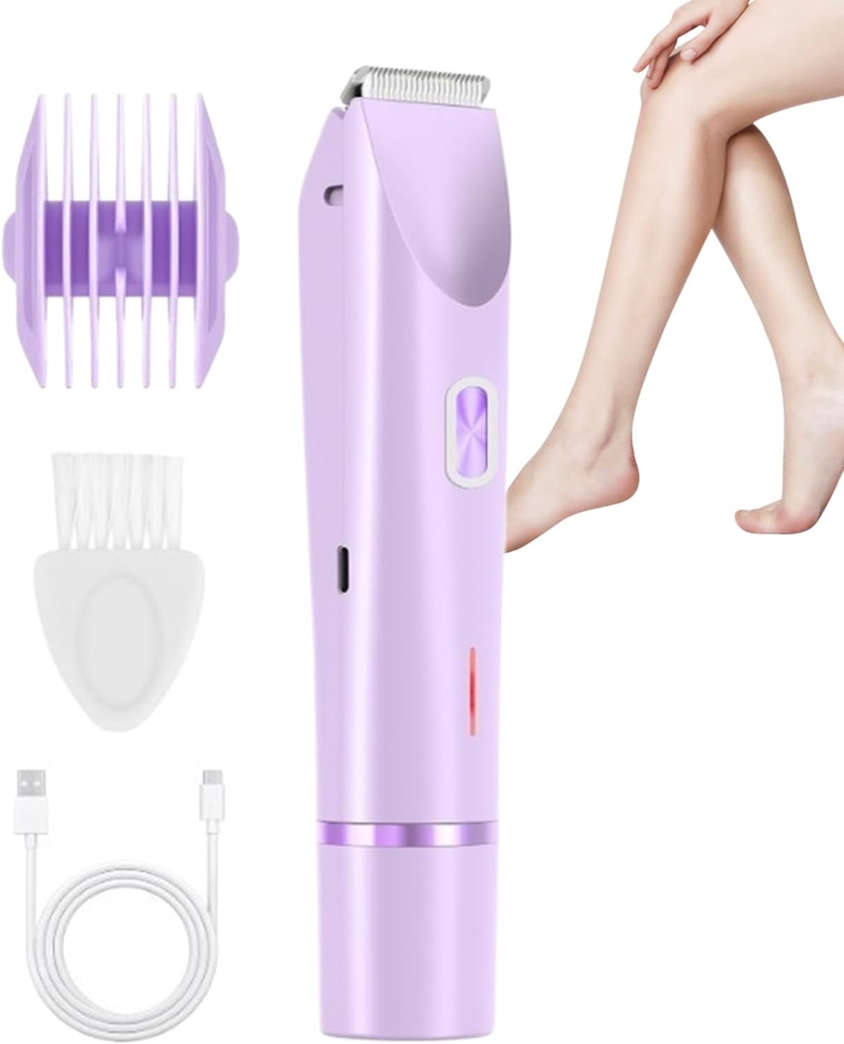 Rasoir Électrique Femmes - Épilation Douce pour Jambes