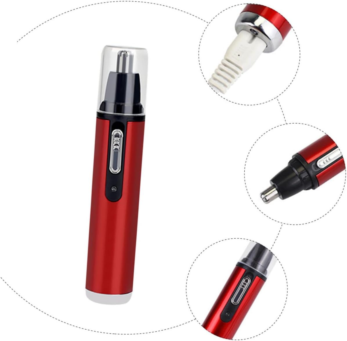 Tondeuse électrique multifonction : entretien rapide et sûr des poils de nez et sourcils pour ceux qui recherchent praticité et efficacité – Image 6