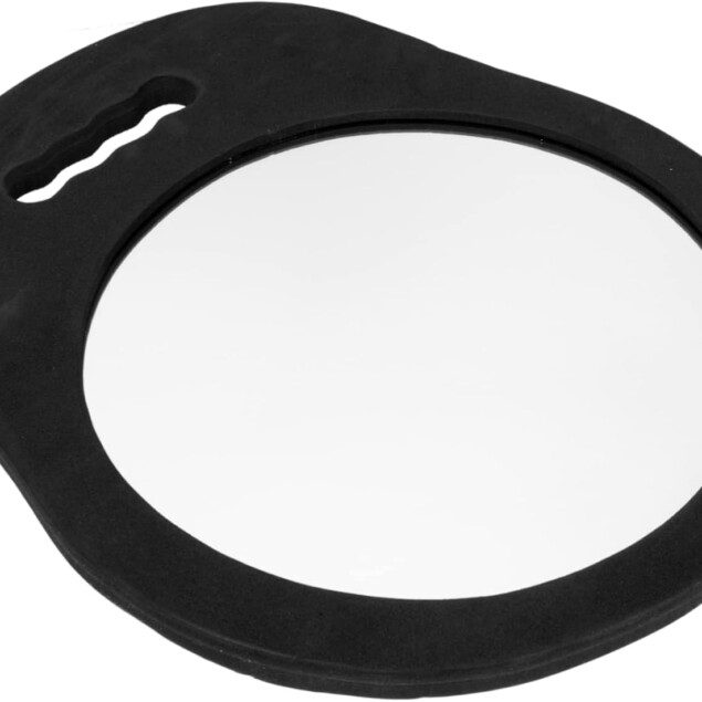 Miroir à main mousse : l'accessoire pratique pour coiffure et maquillage Idéal pour les professionnels et les particuliers souhaitant vérifier leur coiffure en toute simplicité