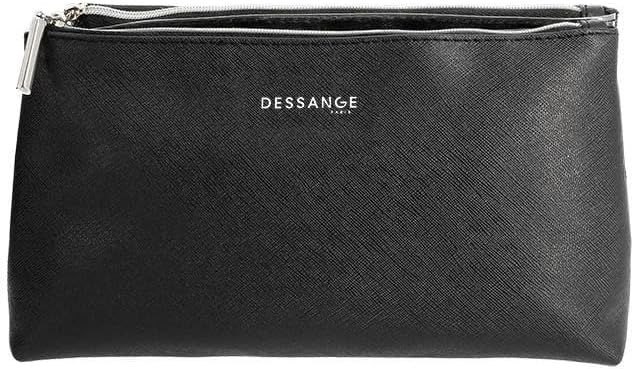 Trousse de voyage élégante pour les passionnés de beauté : rangement essentiel avec 2 compartiments transparents