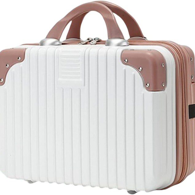Vanity case de voyage pour femme : la trousse de toilette rigide et imperméable idéale pour un maquillage toujours parfait en vacances