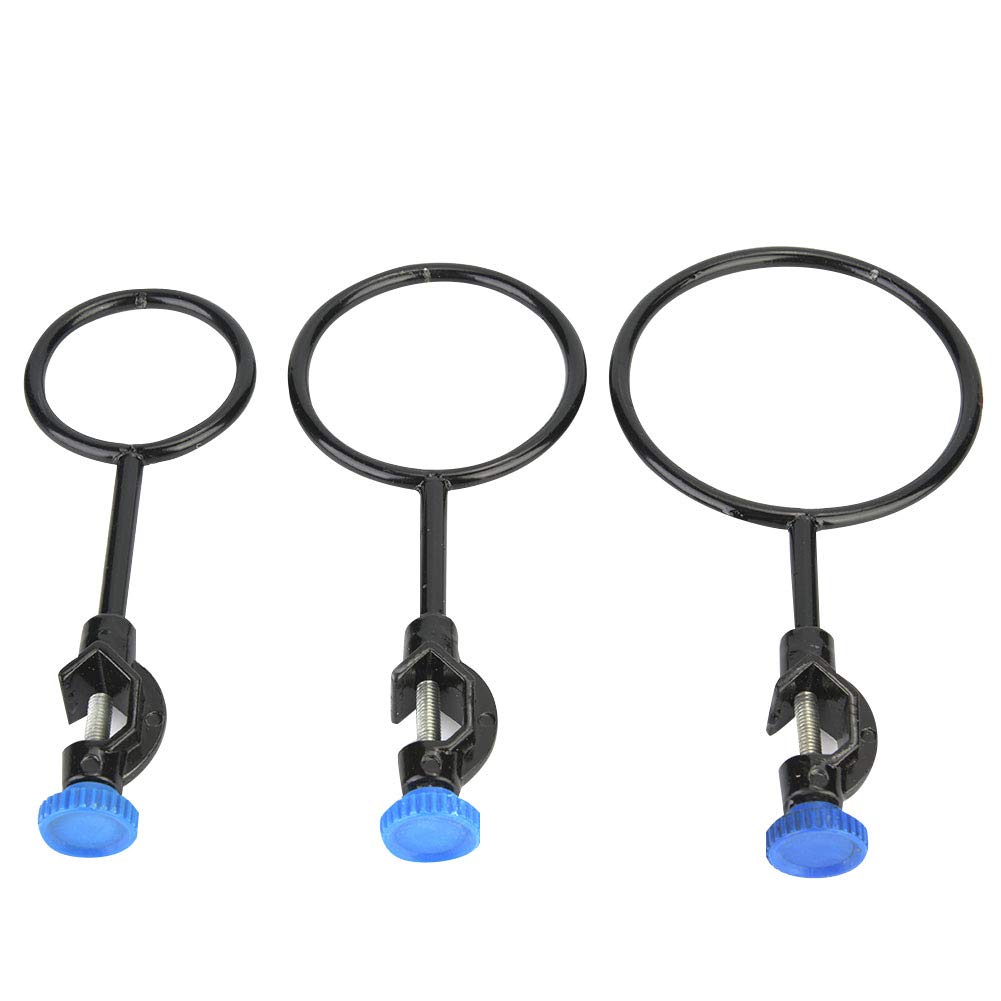 Anneaux de support en fer : l'outil idéal pour les laboratoires modernes Optimisez votre espace de travail avec des anneaux en revêtement noir disponibles en différentes tailles – Image 5