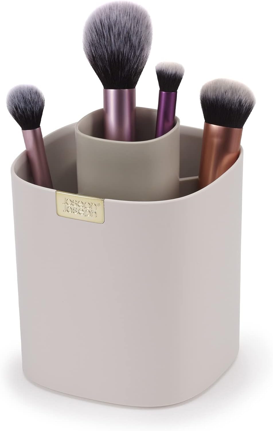 Organisateur de pots de pinceaux de maquillage : rangement élégant pour les passionnées de beauté