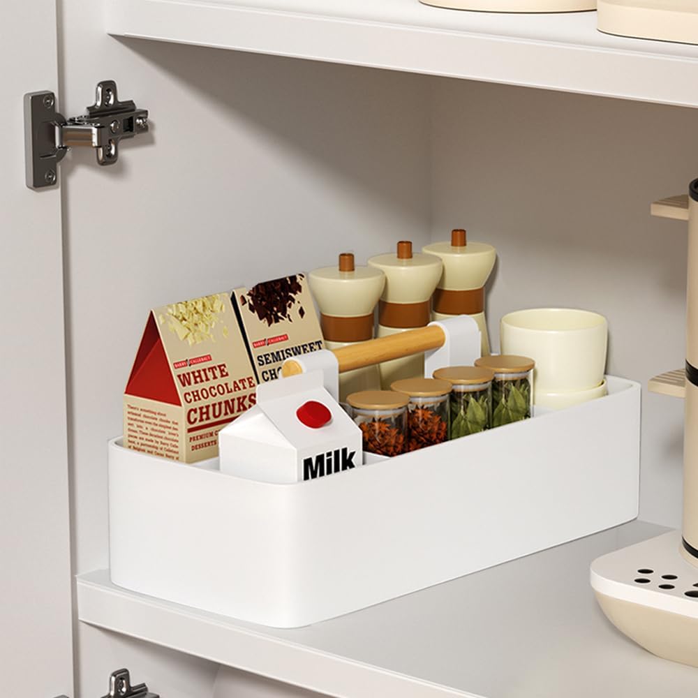 Organiseur empilable pour salle de bains et cuisine : la solution élégante pour un rangement optimisé – Image 2