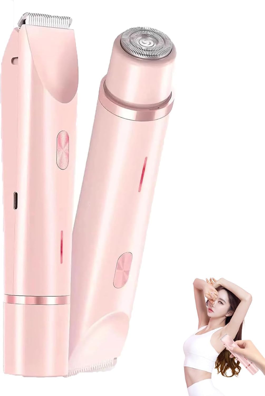 Silkyone Rasoir 2-en-1 pour Femmes - Peau Douce et Sereine