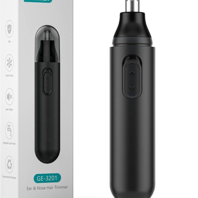 Tondeuse nez pour hommes : un soin professionnel à domicile avec lame double tranchant et design étanche