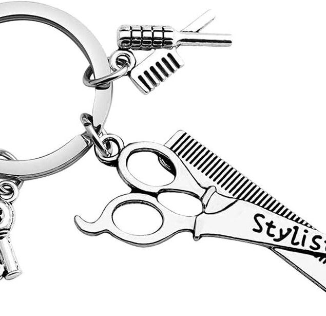 Porte-clés esthétique pour coiffeur : un accessoire pratique et élégant pour votre quotidien