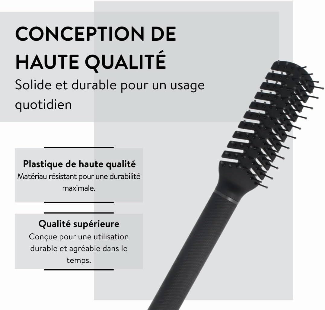 Brosse sèche-cheveux antistatique professionnelle : l'outil incontournable pour hommes à la recherche d'un style parfait – Image 6