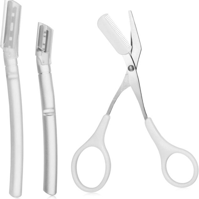 Ensemble de tondeuse à sourcils pour hommes : rasoir professionnel et kit complet pour une finition impeccable