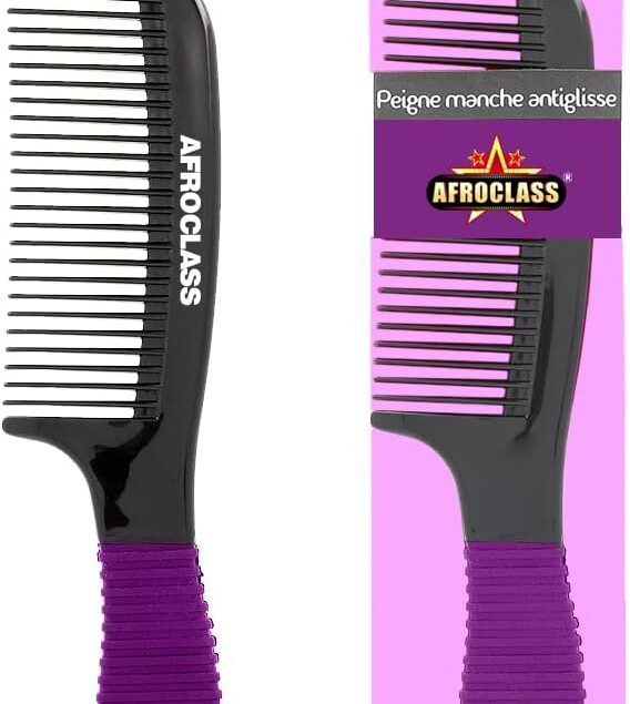 Peigne Démêlant Afroclass : Confort et Antidérapant!