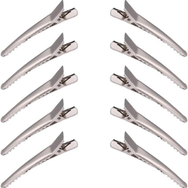 Pinces à cheveux en métal : 10 pcs pour femmes et filles, idéales pour vos créations DIY et un maintien parfait