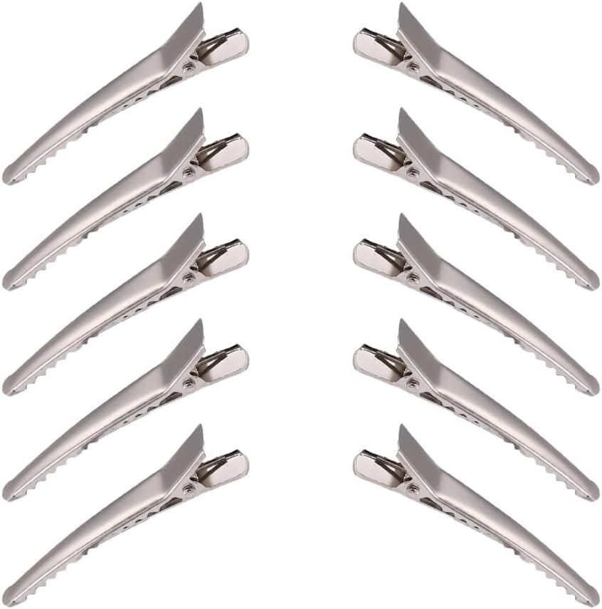 Pinces à cheveux en métal : 10 pcs pour femmes et filles, idéales pour vos créations DIY et un maintien parfait