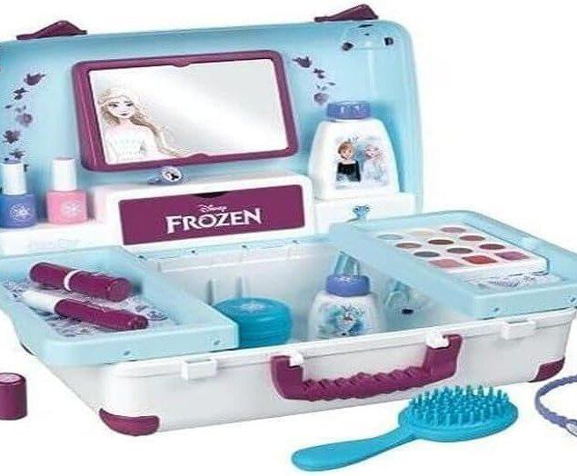 Valise beauté La Reine des Neiges : l’univers magique du maquillage pour les enfants dès 3 ans