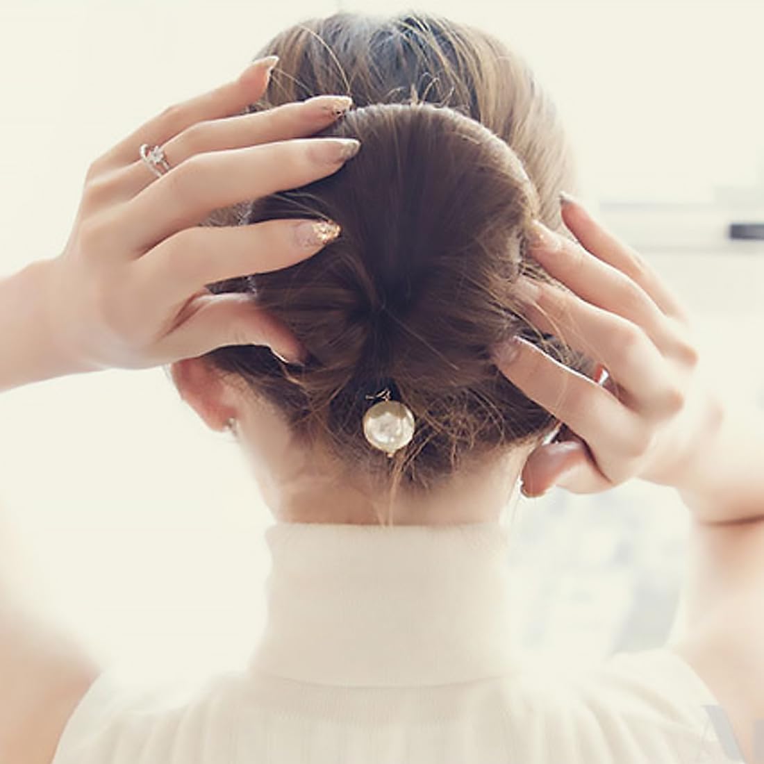 Chignon magique : lot de 2 outils de tressage pour femmes, pour une coiffure élégante en un clin d'œil – Image 4