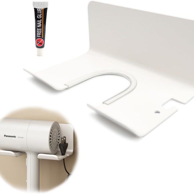 Support sèche-cheveux sans perçage : l'allié idéal pour un rangement pratique et élégant à la maison