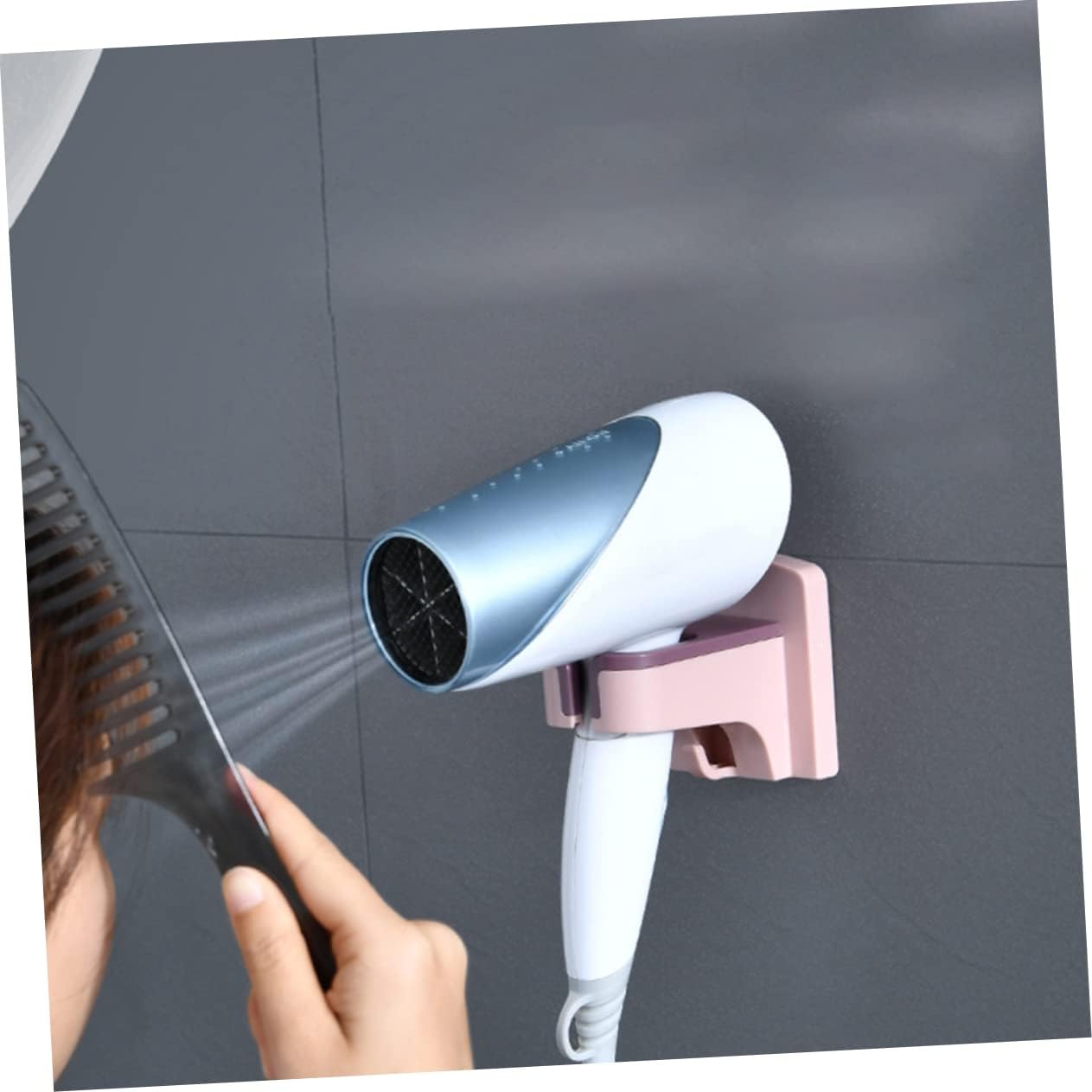 Support de rangement pour sèche-cheveux : l'organisateur idéal pour les passionnés de coiffure – Image 7