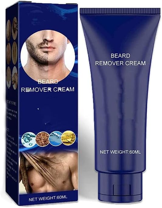 Crème d'épilation permanente pour homme : une solution efficace pour un visage doux et soyeux