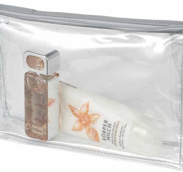 Trousse de toilette transparent : l'accessoire parfait pour les passionnées de maquillage en voyage