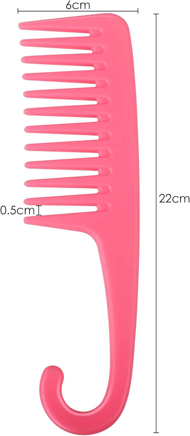 Peignes de douche large denté : le duo idéal pour démêler facilement vos cheveux – Image 2