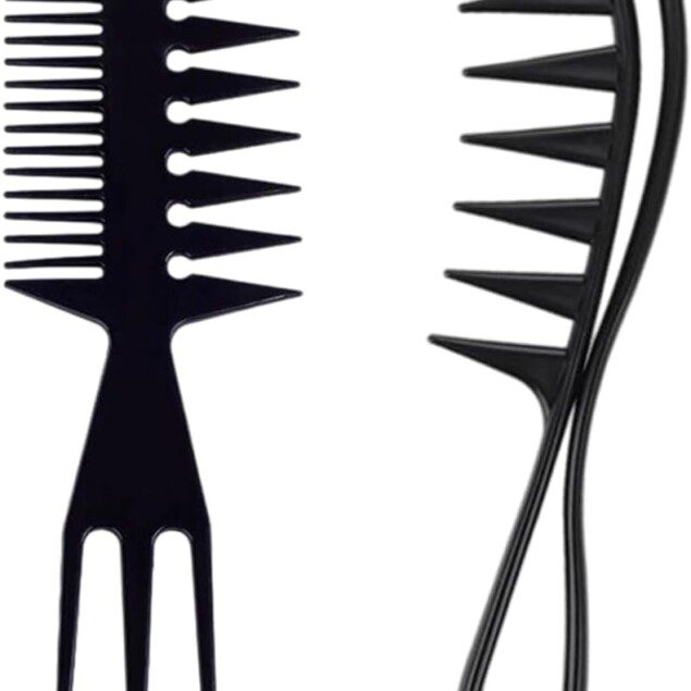 Peigne antistatique double face : l'outil idéal pour sublimer vos cheveux bouclés, mouillés ou longs