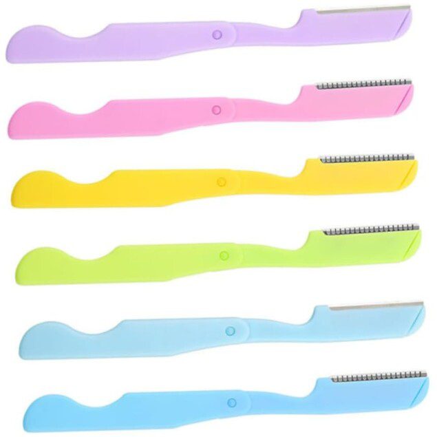Rasoir à sourcils : kit complet de 8 pièces pour une épilation précise et élégante