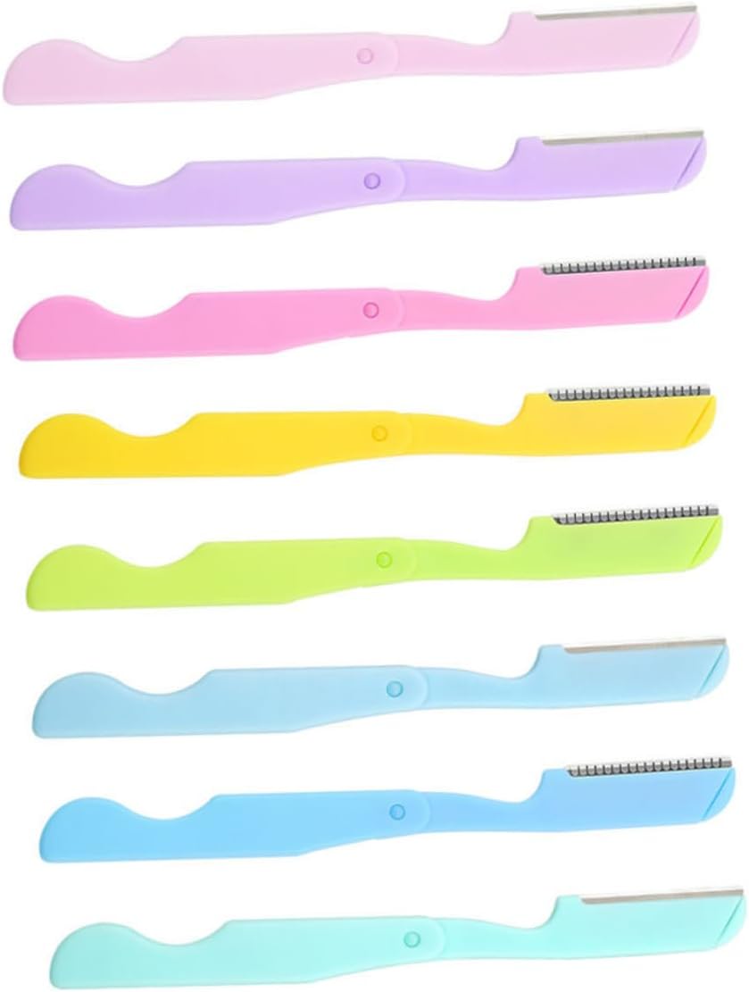Rasoir à sourcils : kit complet de 8 pièces pour une épilation précise et élégante
