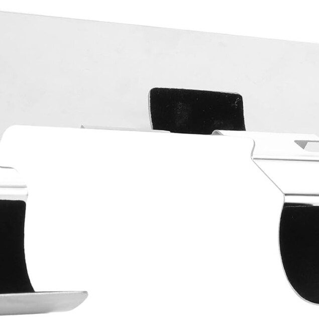 Organiseur d'accessoires pour cheveux : support mural en acier inoxydable, peu encombrant et idéal pour un rangement efficace dans votre salle de bain