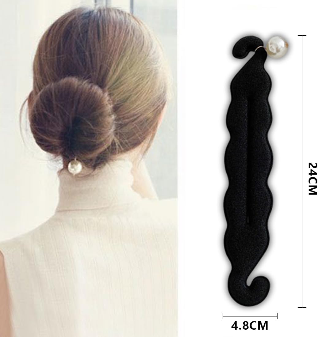 Chignon magique : lot de 2 outils de tressage pour femmes, pour une coiffure élégante en un clin d'œil – Image 6