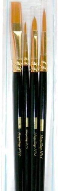 Set de 4 pinceaux de maquillage : l'outil idéal pour un teint parfait