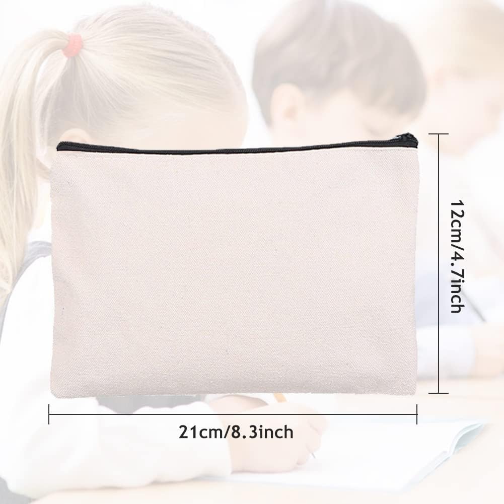 Pochette en tissu zippée : l'accessoire idéal pour le travail, l'école et vos voyages – Image 6
