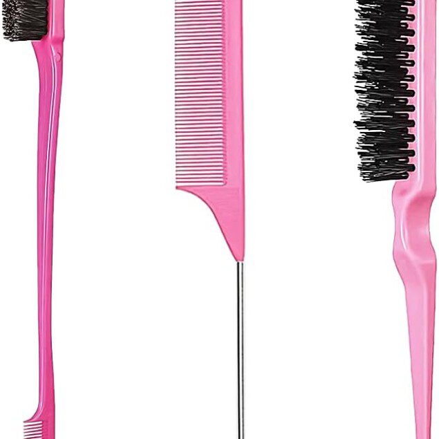 Peigne de cheveux : set de 3 pièces pour coiffeurs et particuliers, idéal pour des coiffures créatives et élégantes