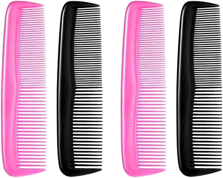 Peigne à cheveux en plastique : 4 pièces pratiques pour une coiffure impeccable en toute occasion