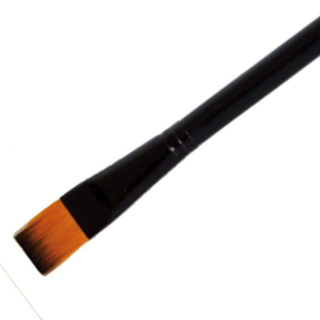 Pinceau plat taille 32 : l'outil idéal pour un maquillage de carnaval éclatant   Découvrez notre pinceau plat noir, parfait pour les passionnés de maquillage souhaitant créer des looks spectaculaires lors de fêtes à thème et de carnavals. Profitez d'une application précise et d'un rendu professionnel pour faire briller votre créativité !