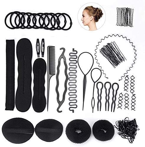 Outil de coiffure design : kit de modélisation de cheveux pour filles et femmes créatives