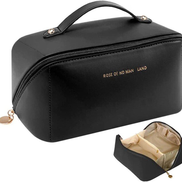 Trousse de maquillage imperméable : l'organiseur idéal pour hommes et femmes en voyage