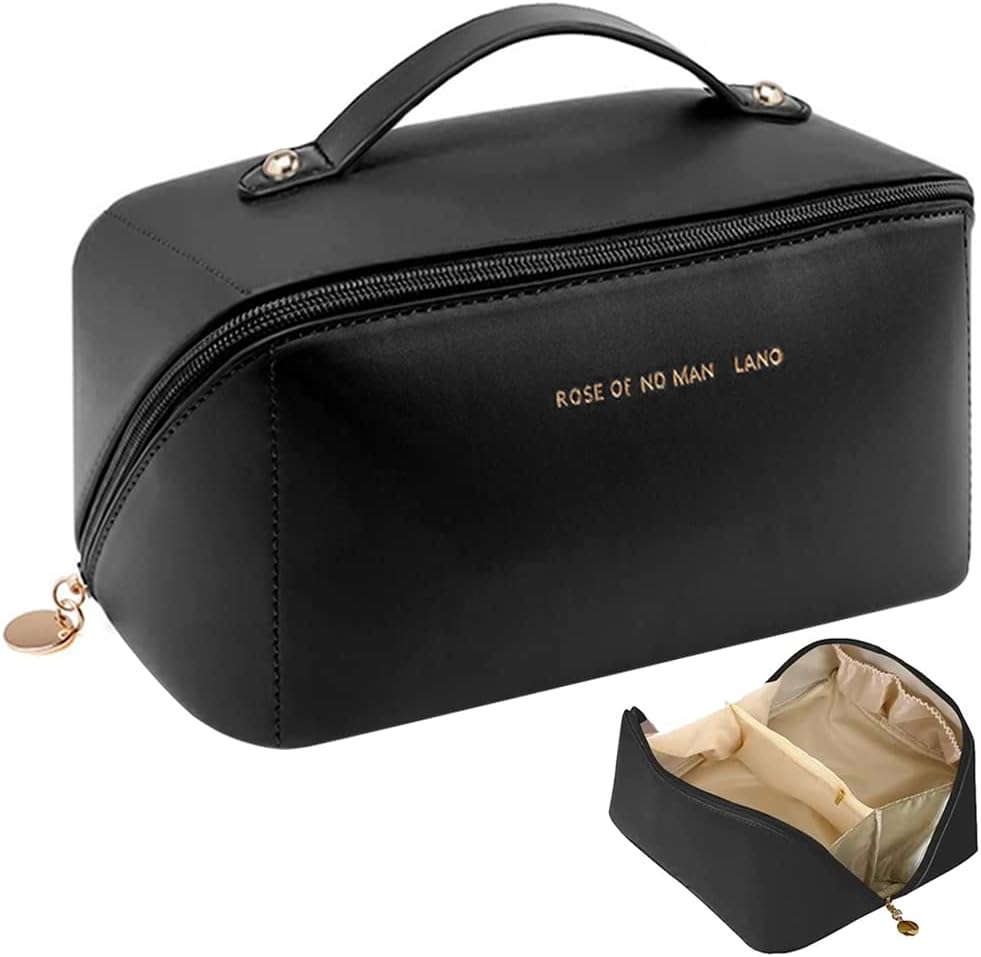 Trousse de maquillage imperméable : l'organiseur idéal pour hommes et femmes en voyage