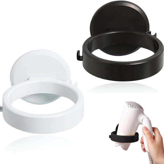 Support de sèche-cheveux sans perçage : la solution élégante pour un rangement optimal dans votre salle de bain