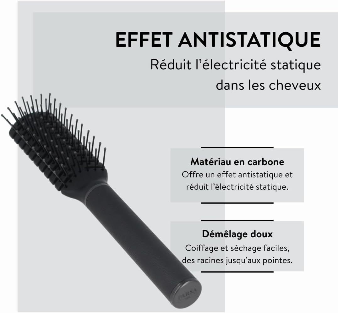 Brosse sèche-cheveux antistatique professionnelle : l'outil incontournable pour hommes à la recherche d'un style parfait – Image 5