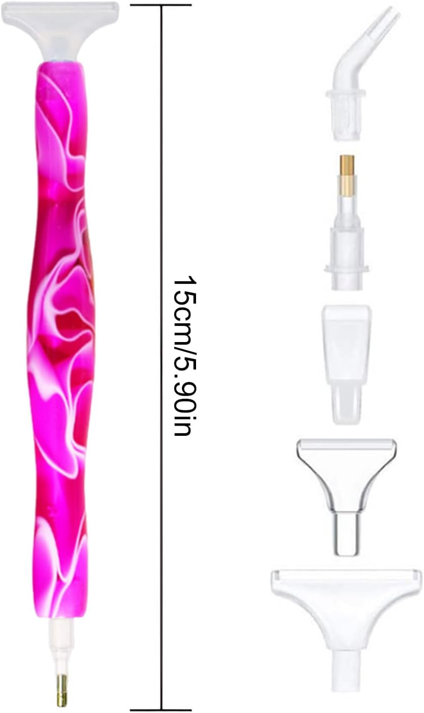 Stylo diamant painting : le trio essentiel pour les passionnés de bricolage Découvrez notre set de 3 stylos diamant painting, conçu pour les amateurs de loisirs créatifs, afin de rendre vos projets de peinture en diamant encore plus précis et agréables. Avec ces accessoires de qualité, donnez vie à vos œuvres et profitez d'une expérience de bricolage inoubliable. – Image 2