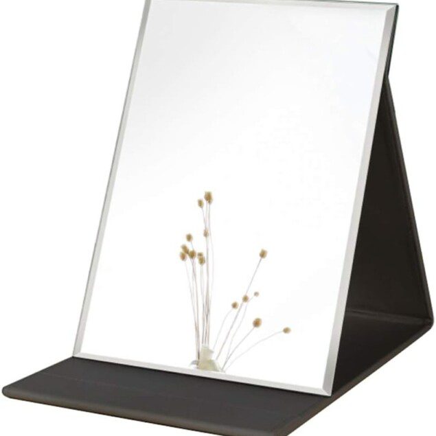 Grand miroir de maquillage portable : pour les passionnées de beauté, un reflet parfait à tout moment