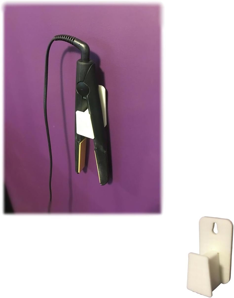 Crochet de suspension pour fer à lisser : l'accessoire indispensable pour coiffeurs et particuliers
Fixation murale élégante pour optimiser votre salle de bain et organiser vos outils de coiffure avec style