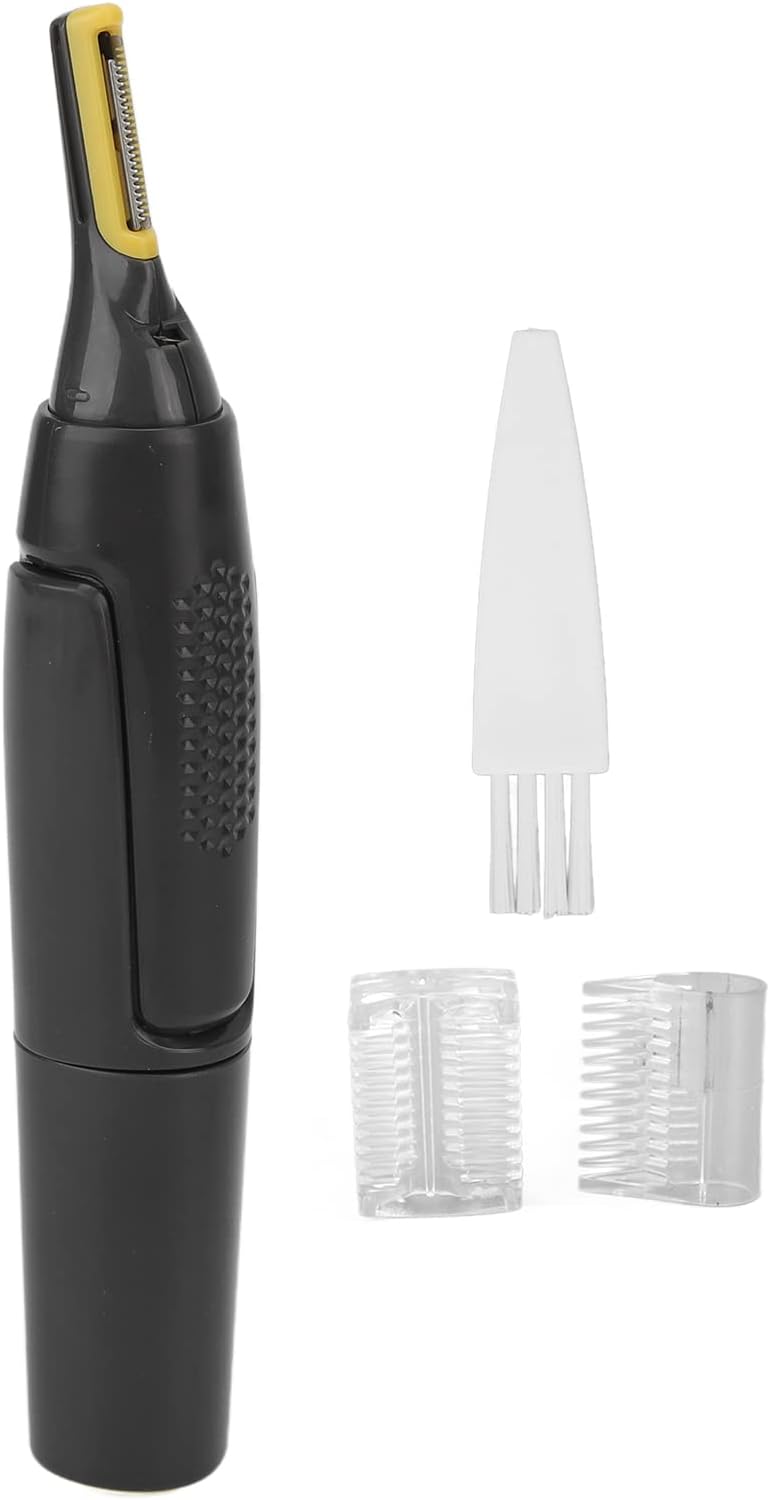 Tondeuse à poils de nez et d'oreilles : l'outil essentiel pour hommes soucieux de leur apparence Épilateur nasal et tondeuse à cheveux avec tête de coupe amovible et lavable pour un toilettage précis et efficace – Image 2