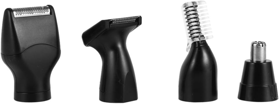 Tondeuse à cheveux 4 en 1 pour homme : l'outil polyvalent pour un grooming parfait Rasoir rechargeable à 360 ° pour nez, oreilles, barbe, sourcils et sous-bras avec système de nettoyage à sec et sous vide – Image 3