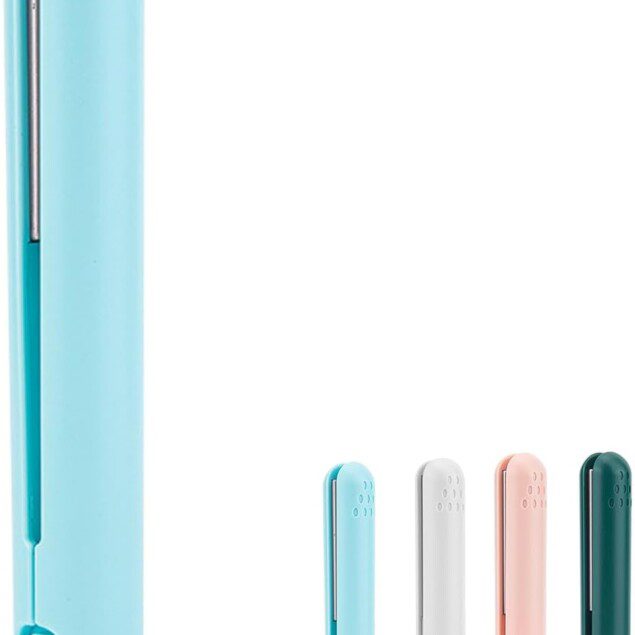 Mini fer à boucler polyvalent : l'outil 2 en 1 parfait pour les femmes en quête de coiffures élégantes