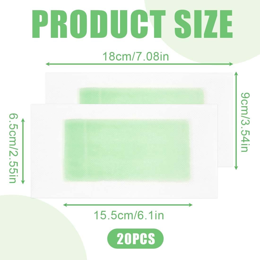 Bandes de cire épilation aloe vera : 20 pièces pour un visage parfaitement lisse et doux Découvrez notre ensemble de 20 bandes de cire, spécialement conçues pour tous les types de peau. Parfaites pour l'épilation des sourcils, du visage et des lèvres, ces bandes enrichies en aloe vera vous garantissent une peau douce et sans irritations. – Image 2